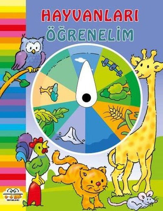 Hayvanları Öğrenelim | 0-6 Yaş Yayınları (Ciltli)