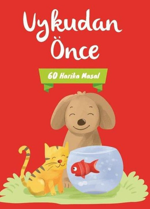 Uykudan Önce 60 Harika Masal - Kırmızı | Net Çocuk Yayınları (İnce Kapak)
