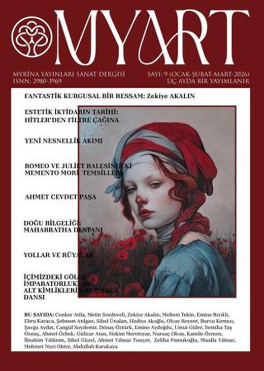 MYART: Myrina Yayınları Sanat Dergisi Sayı 9 | Myrina Yayınları (Ciltsiz)