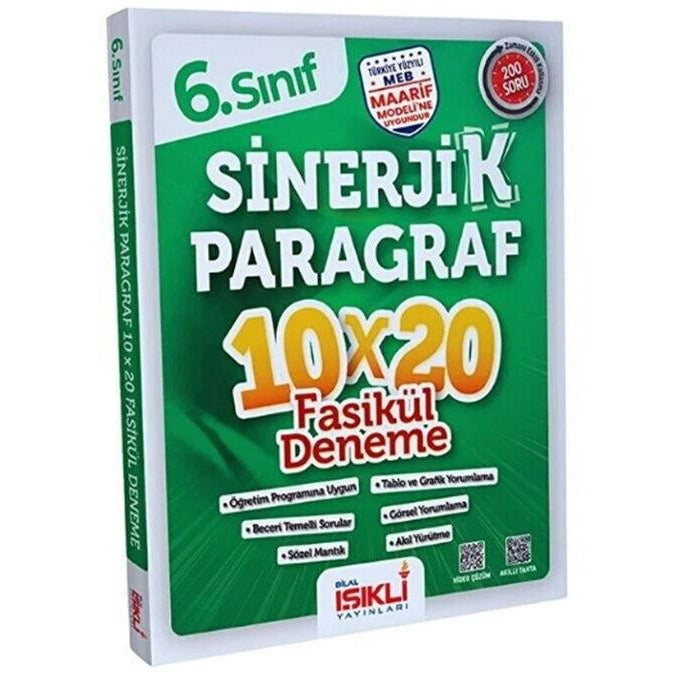 6. Sınıf Sinerjik Paragraf 10x20 Deneme