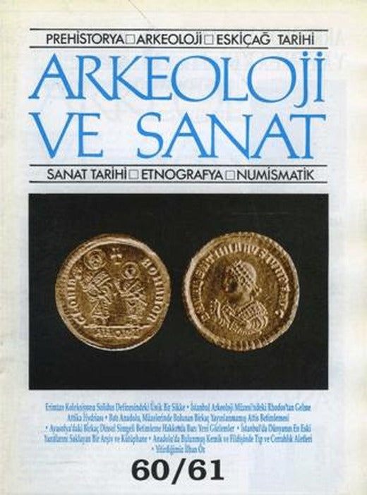 Arkeoloji ve Sanat Dergisi Sayı 60 - 61 | Arkeoloji ve Sanat Dergisi (Ciltsiz)