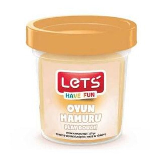 LETS Tek Renk Oyun Hamuru Ten Rengi 110 g | Lets