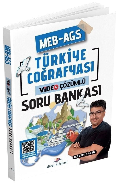 2026 MEB-AGS Türkiye Coğrafyası Soru Bankası Çözümlü | Dizgi Kitap (Ciltsiz)