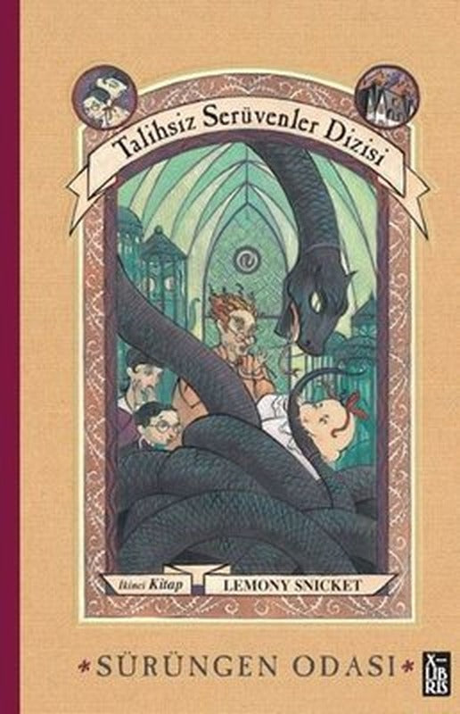 Sürüngen Odası - Talihsiz Serüvenler Dizisi İkinci Kitap | Xlibris (Ciltli)