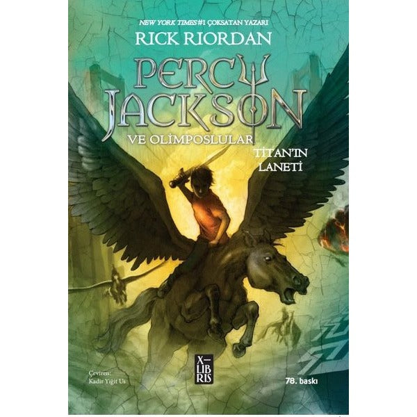 Percy Jackson ve Olimposlular 3 - Titan'ın Laneti | Xlibris (İnce Kapak)