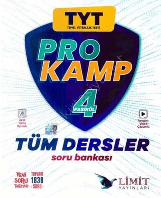 TYT Pro Kamp Tüm Dersler Soru Bankası Limit Yayınları