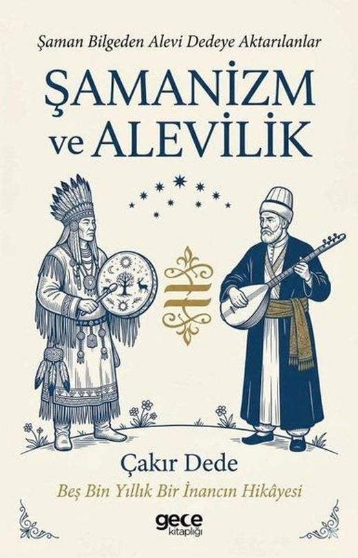 Şamanizm ve Alevilik - Şaman Bilgeden Alevi Dedeye Aktarılanlar - Beş Bin Yıllık Bir İnancın Hikayes | Gece Kitaplığı (İnce Kapak)