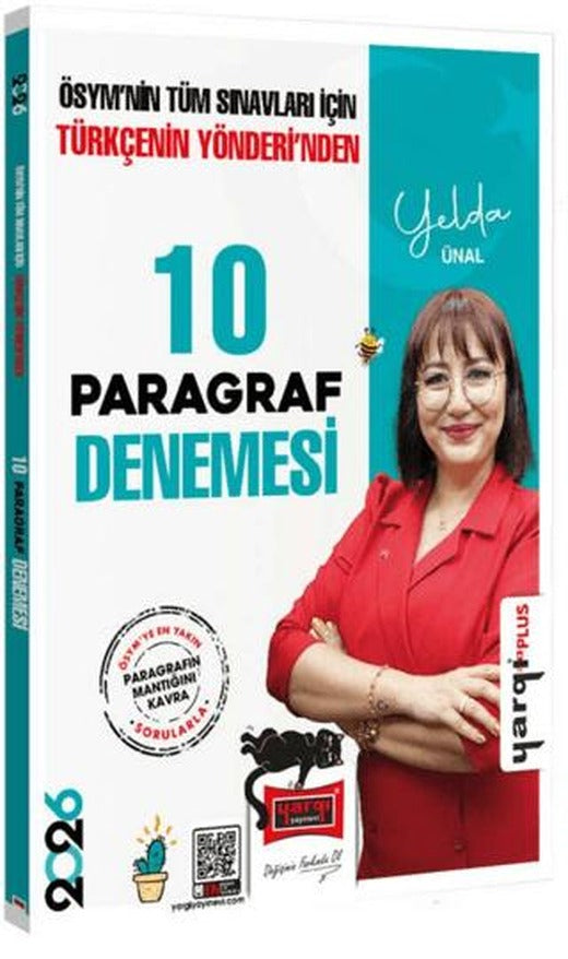 2026 Tüm Adaylar İçin Türkçenin Yönderinden Tamamı Çözümlü Paragraf 10 Deneme | Yargı Yayınevi (Ciltsiz)