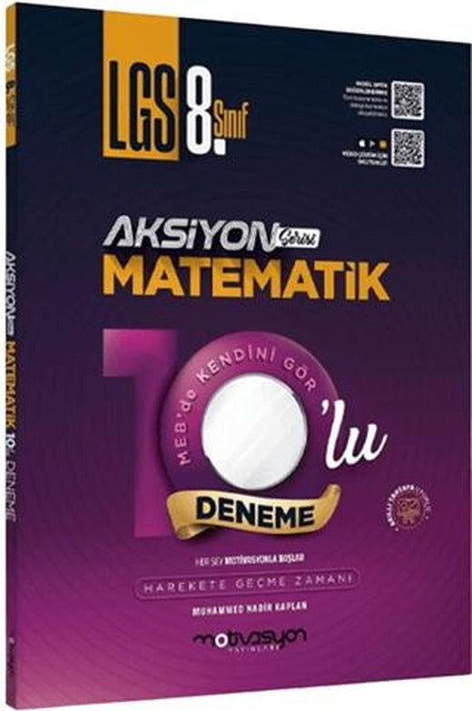 8. Sınıf LGS Matematik Aksiyon 10'lu Genel Deneme