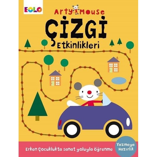 Çizgi Etkinlikleri - Arty Mouse | Eolo (İnce Kapak)