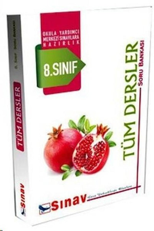 8. Sınıf Tüm Dersler Soru Bankası | Sınav Dergisi Yayınları (İnce Kapak)