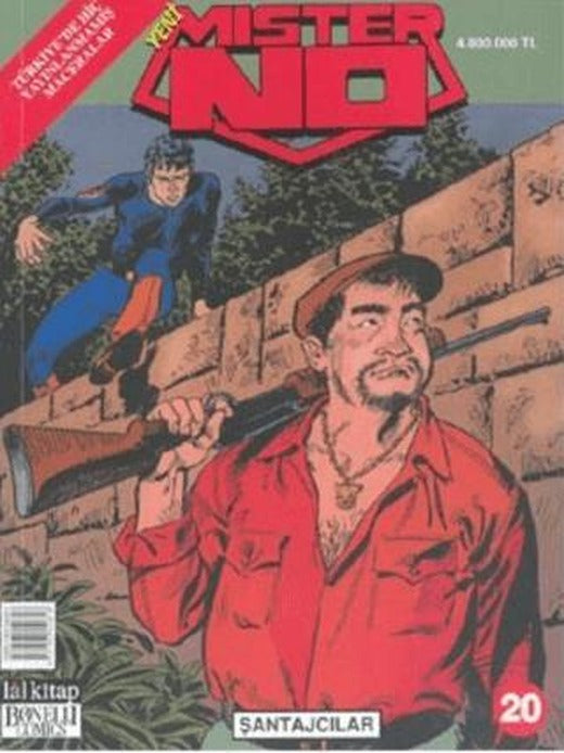 Mister No Şantajcılar Sayı: 20 | Lal Kitap (Ciltsiz)