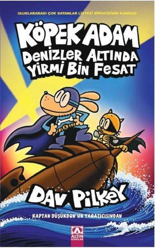 Köpek Adam 11 - Denizler Altında Yirmi Bin Fesat | Altın Kitaplar (İnce Kapak)