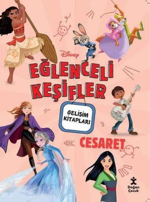 Disney Eğlenceli Keşifler - Cesaret - Gelişim Kitapları | Doğan Çocuk