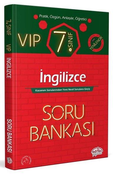 7.Sınıf VIP Matematik Soru Bankası | Editör (İnce Kapak)  - Resim 1