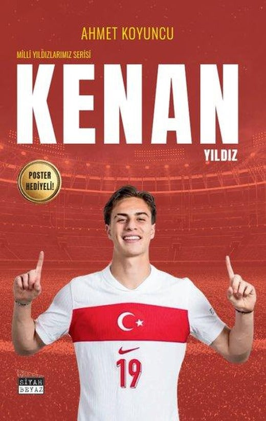 Kenan Yıldız - Milli Yıldızlarımız Serisi - Poster Hediyeli | Siyah Beyaz (İnce Kapak)