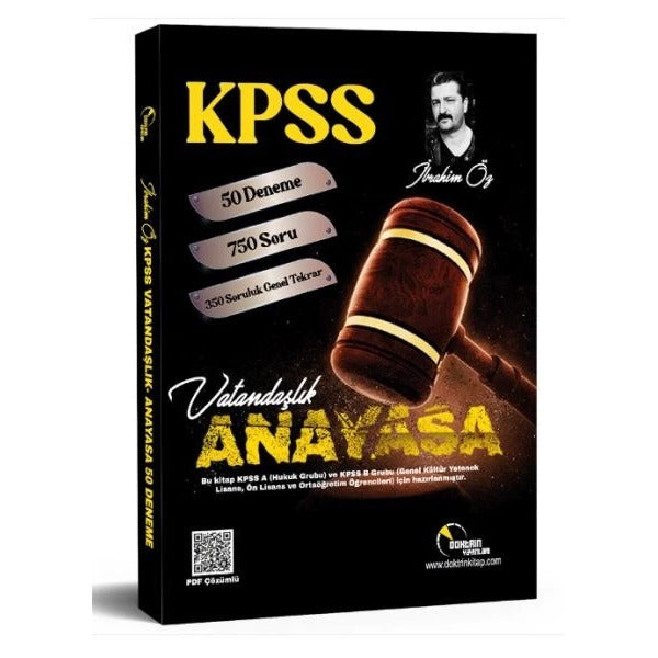 KPSS Vatandaşlık 50 Deneme ve Genel Tekrar Testi