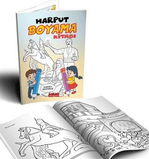 Harput Boyama Kitabı | Bordo Ressam (Ciltsiz)