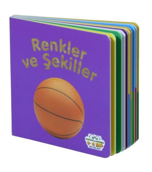 Renkler ve Şekiller - Mini Karton Kitaplar | 0-6 Yaş Yayınları