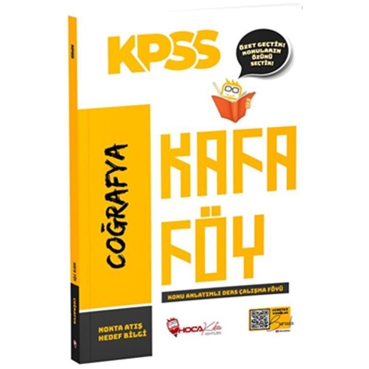 KPSS Coğrafya Konu Anlatımlı Kafa Föy