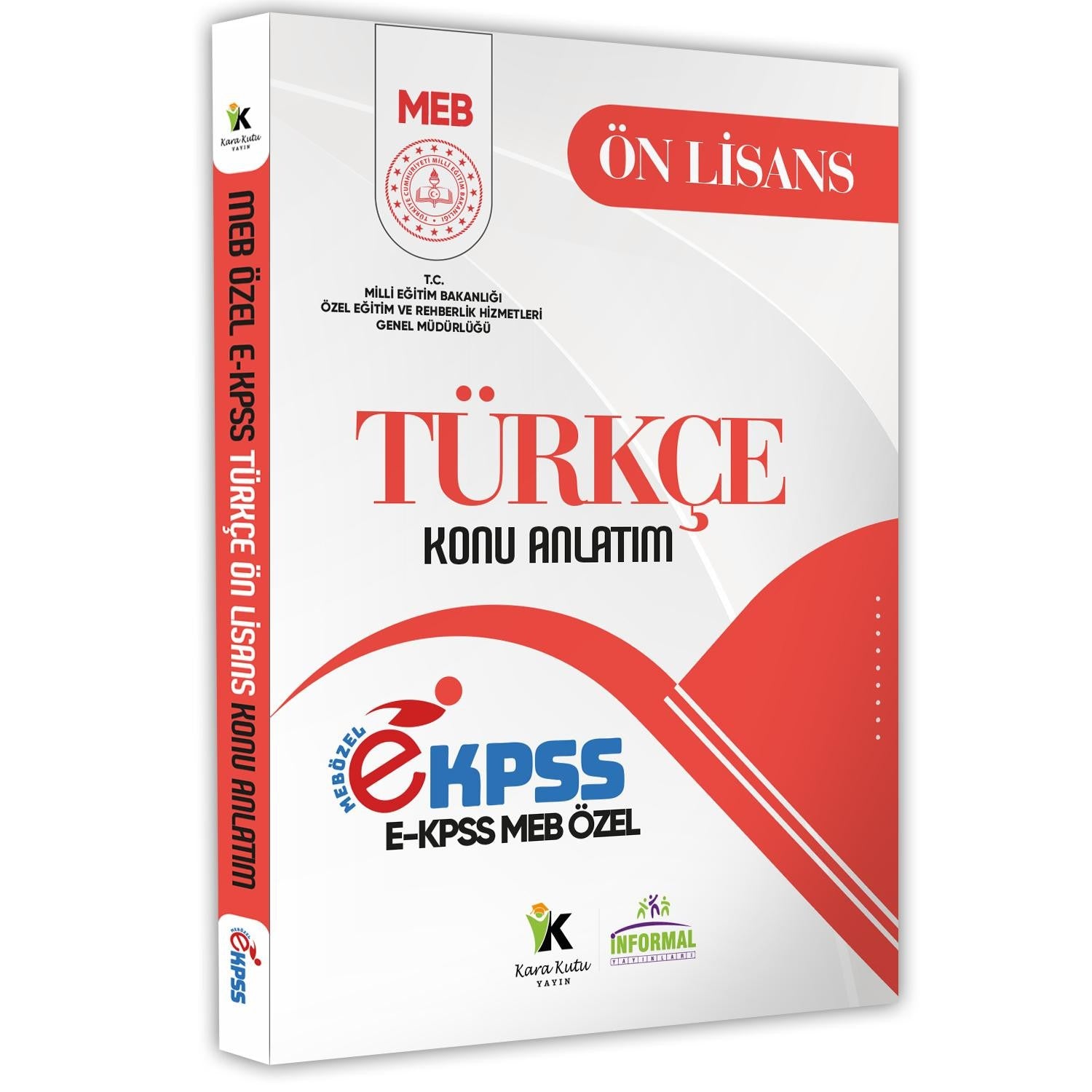 2026 MEB Özel EKPSS Ön Lisans - Ortaöğretim Türkçe Konu Anlatımı Kitabı