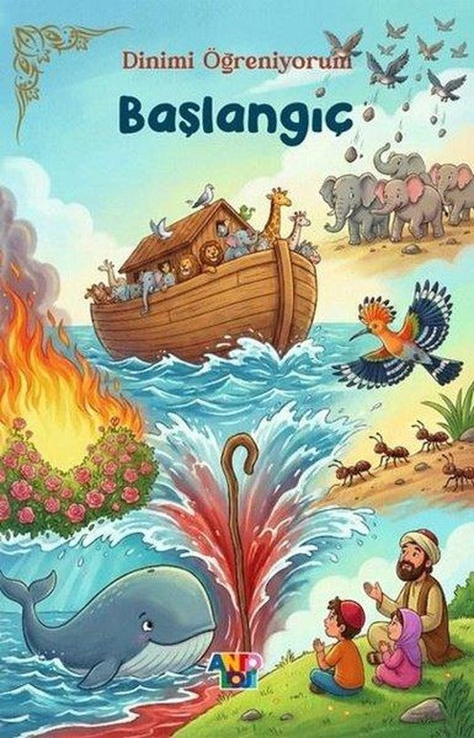 Başlangıç - Dinimi Öğreniyorum 1. Kitap | Antoloji Yayınları (İnce Kapak)