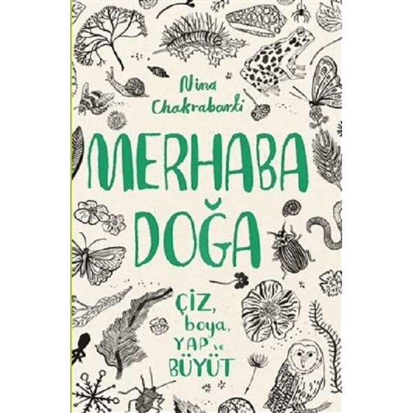 Merhaba Doğa-Çiz Boya Yap ve Büyüt | Meav Yayıncılık