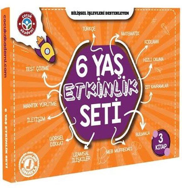 6 Yaş Etkinlik Seti | Çocuk Akademi Yayınları (İnce Kapak)  - Resim 1
