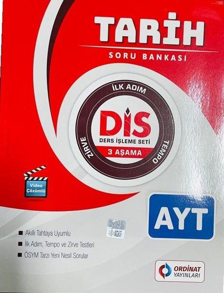 AYT Tarih Soru Bankası (Dis Serisi) | Ordinat Yayınları (İnce Kapak)  - Resim 1