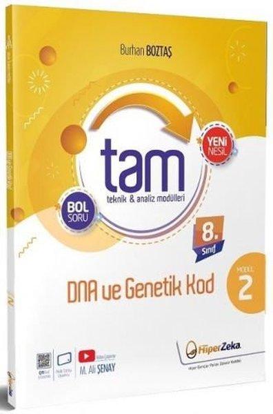 8. Sınıf Fen Bilimleri TAM Teknik Analiz Modülleri 2 DNA Genetik Kod | Hiper Zeka (İnce Kapak)  - Resim 1