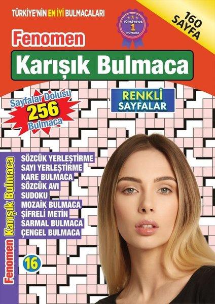 Fenomen Karışık Bulmaca - 16 | Maxi Yayıncılık (İnce Kapak)  - Resim 1