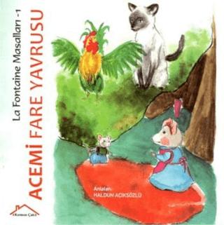 Acemi Fare Yavrusu - La Fontaine Masalları 1 | Kırmızı Çatı Yayınları (Ciltsiz)  - Resim 1