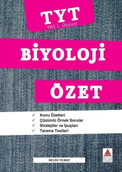 TYT Biyoloji Özet - YKS 1. Oturum | Delta Kültür-Eğitim (İnce Kapak)  - Resim 1