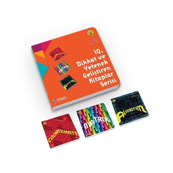 IQ Dikkat ve Yetenek Serisi-Level 3-İlkokul | Tüzder Yayınları (İnce Kapak)  - Resim 1