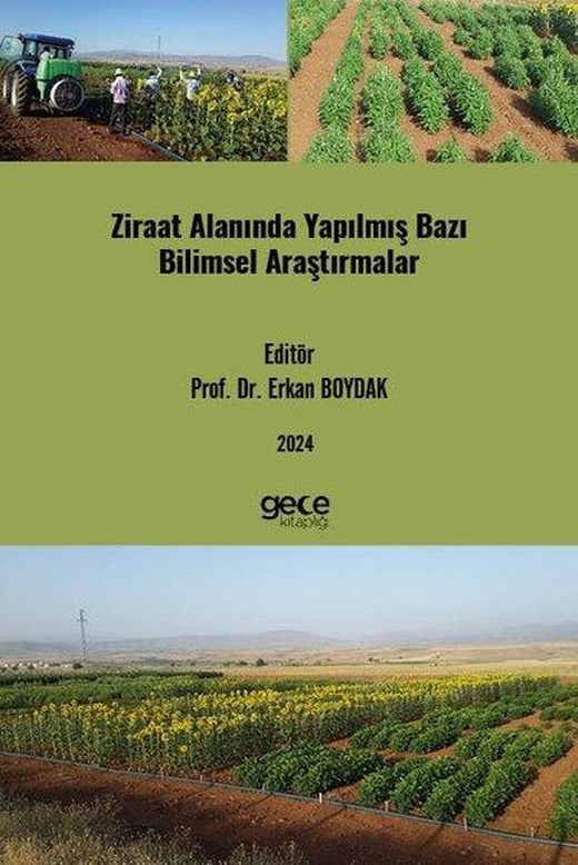 Ziraat Alanında Yapılmış Bazı Bilimsel Araştırmalar | Gece Kitaplığı (İnce Kapak)