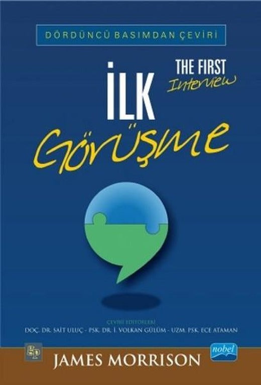 İlk Görüşme | Nobel Akademik Yayıncılık (İnce Kapak)