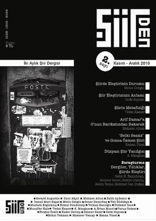 Şiirden İki Aylık Şiir Dergisi Sayı: 2 | Şiirden Yayıncılık (Ciltsiz)