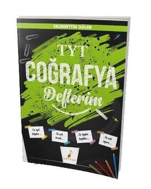 TYT Coğrafya Defterim | Pelikan Yayınları (İnce Kapak)