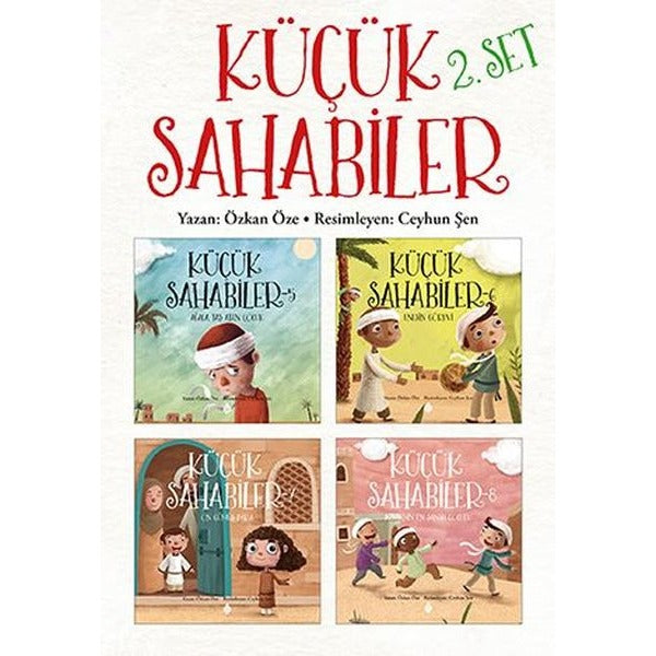 Küçük Sahabiler Seti 2- 4 Kitap Takım | Uğurböceği