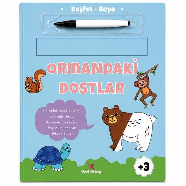 Keşfet Boya Ormandaki Dostlar | Yeti Kitap (İnce Kapak)  - Resim 1