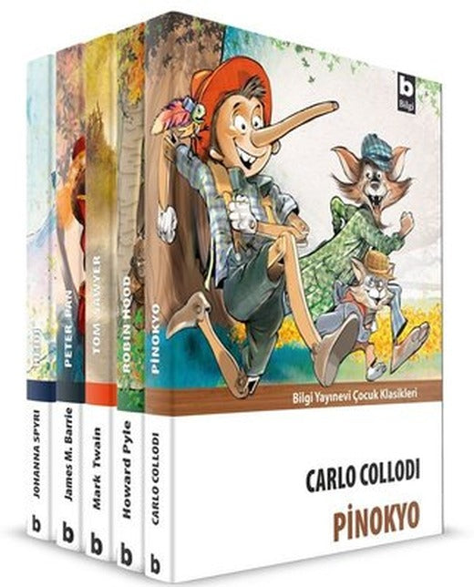 Çocuk Kahramanlar Dizisi-5 Kitap Takım | Bilgi Yayınevi