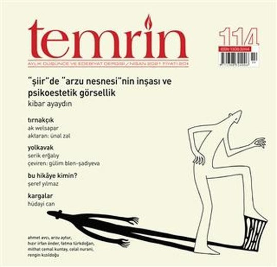 Temrin Düşünce ve Edebiyat Dergisi Sayı: 114 Nisan 2021 | Temrin Dergisi (Ciltsiz)