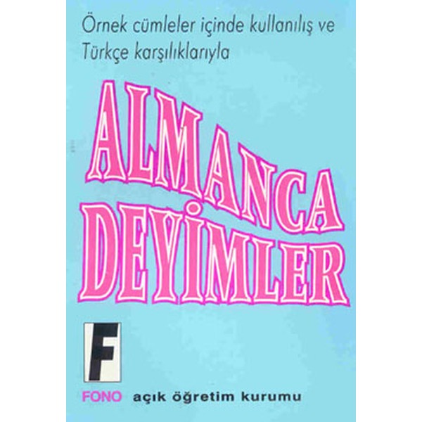 Almanca Deyimler | Fono Yayınları