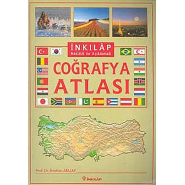 Coğrafya Atlası | İnkılap Kitabevi - Atlaslar / Haritalar (İnce Kapak)