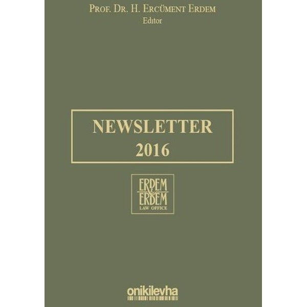 Newsletter 2016 | On İki Levha Yayıncılık