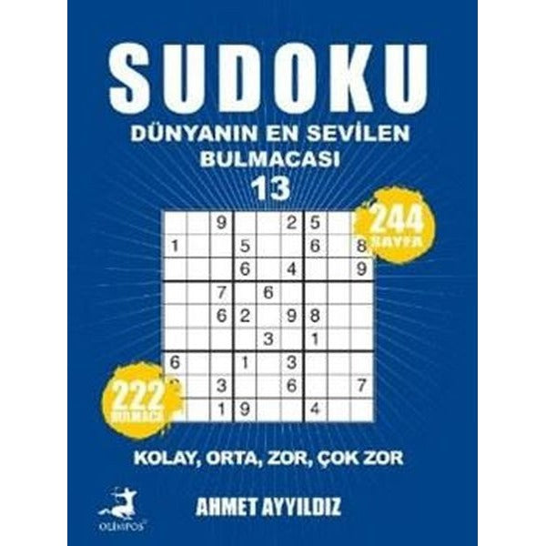 Sudoku - Dünyanın En Sevilen Bulmacası 13 | Olimpos Yayınları (İnce Kapak)