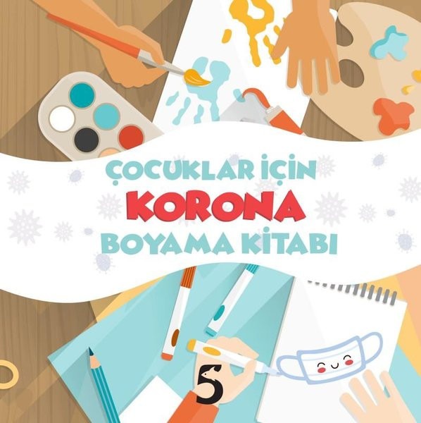 Çocuklar İçin Korona Boyama Kitabı | Beşbalık Yayınevi (Ciltsiz)