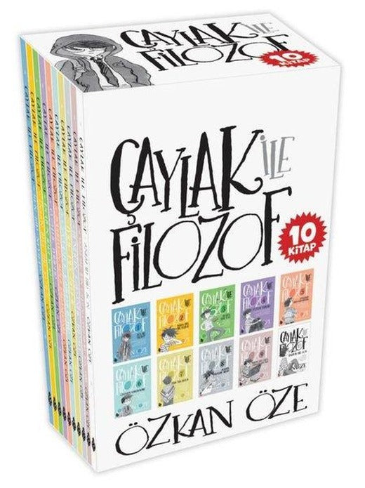 Çaylak İle Filozof Seti - 10 Kitap Takım | Uğurböceği (İnce Kapak)