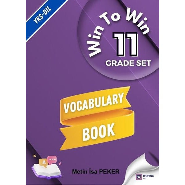 Grade 11 Vocabulary Book YKS - Dil | Win Win ELT (İnce Kapak)