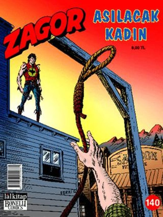Zagor Sayı: 140 Asılacak Kadın | Lal Kitap (Ciltsiz)